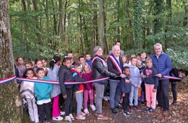 La 1ère forêt pédagogique de l'Eure inaugurée à Saint Aubin sur Gaillon !