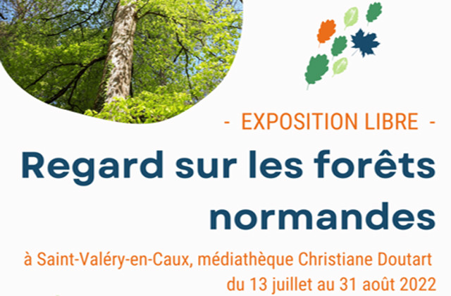 Inauguration de l'exposition " Regard sur les forêts normandes"