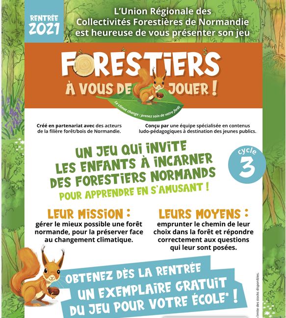 LE JEU POUR CRÉER SA FORÊT !